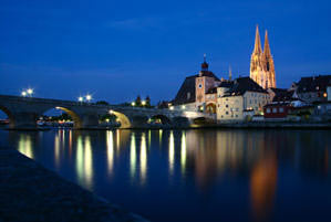 Steinerne Brücke in Regensburg